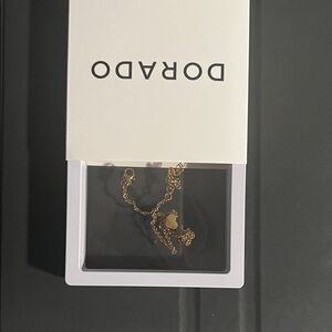 Dorado Gold Anklet with letter “A”